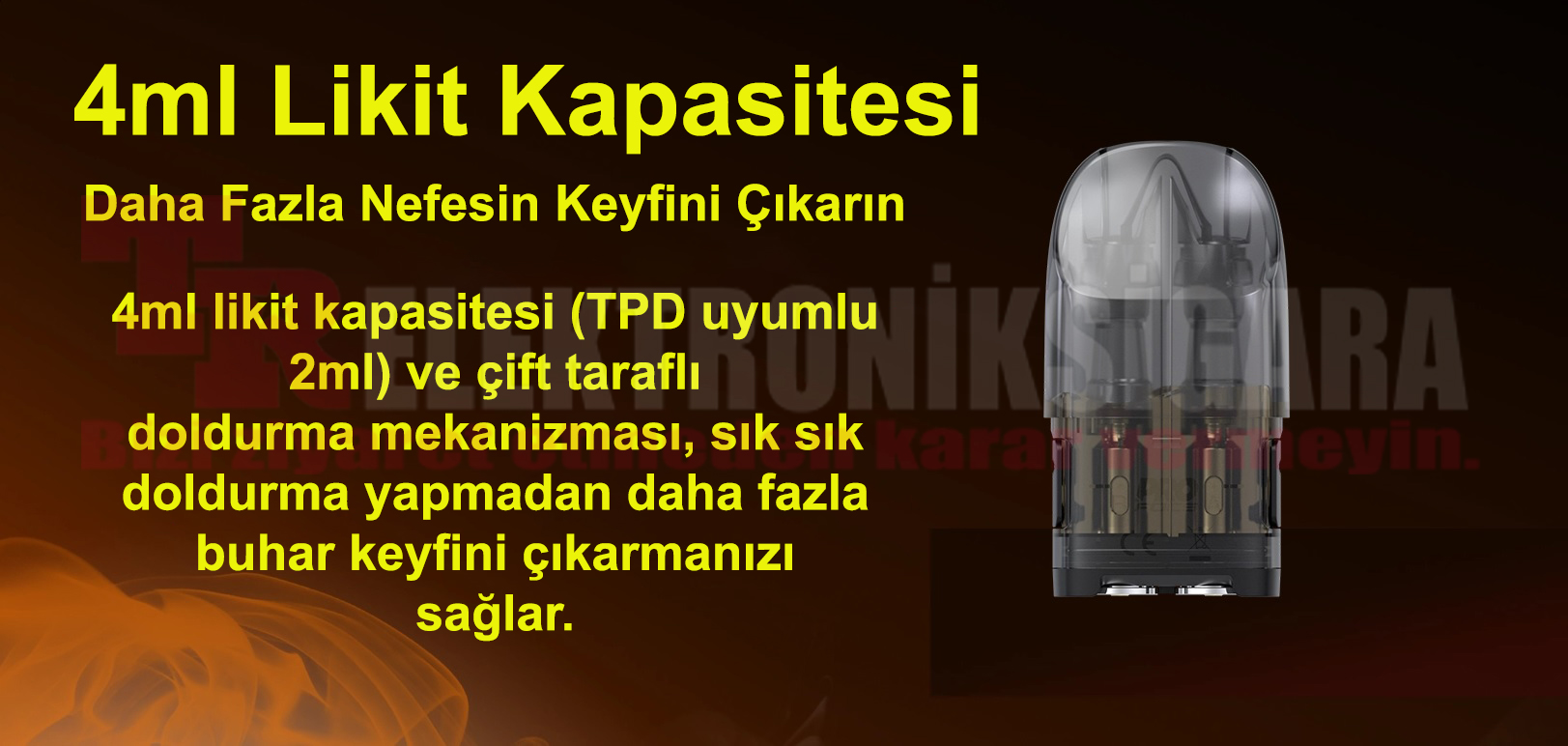 Uwell Caliburn Explorer 1000mAh Pod Mod Elektronik Sigara