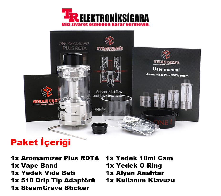 Steam Crave Aromamizer Plus RDTA