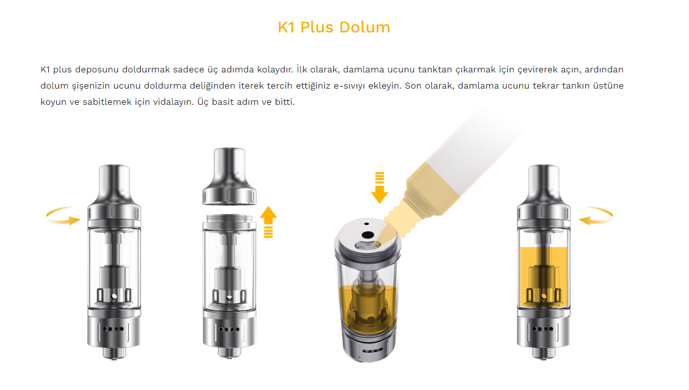 Aspire K1 Stealth Kit 1000Mah