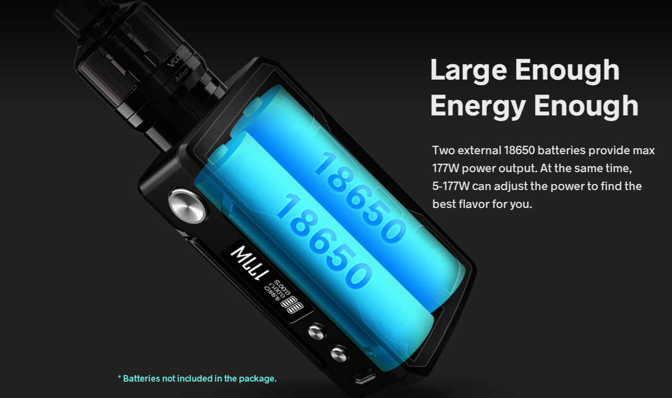 Voopoo Drag 2 Refresh Edition 177W Kit Pod Mod Elektronik Sigara	