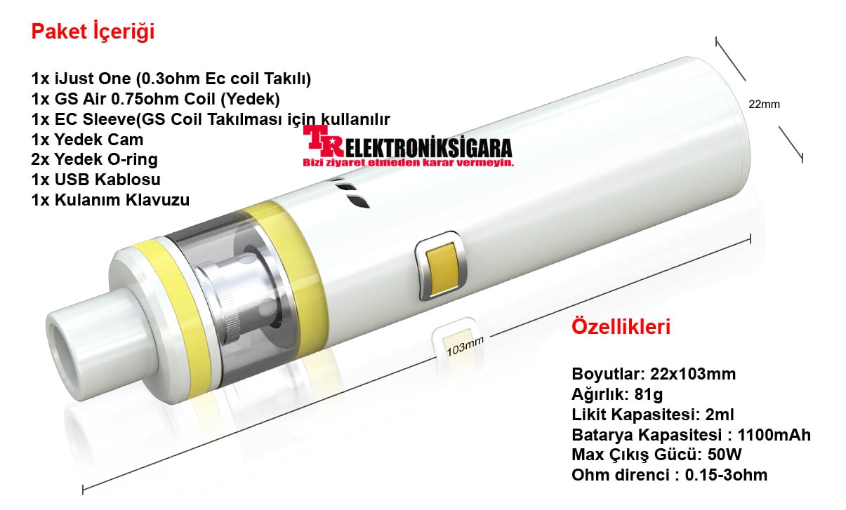Eleaf iJust ONE Kit 1100mAh