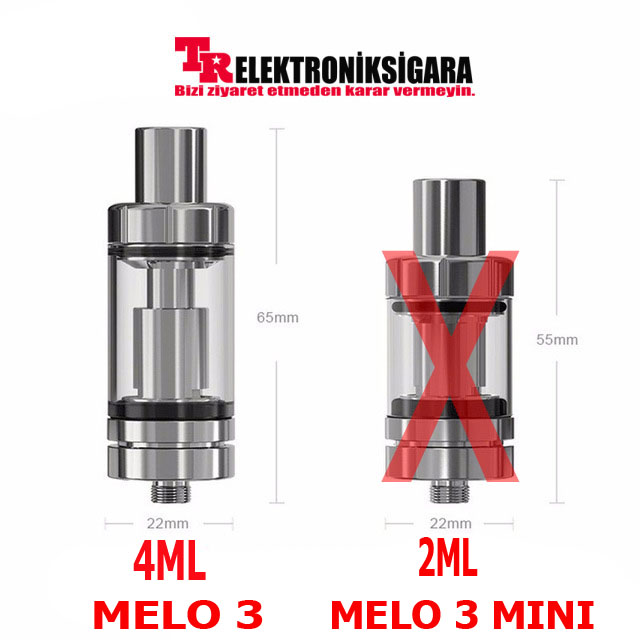 Eleaf istick Pico Melo 3 MEGA Tank Camı