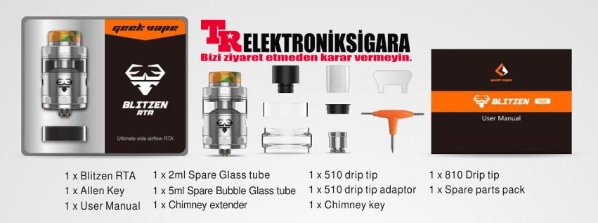 GeeKVape Blitzen RTA Atomizer