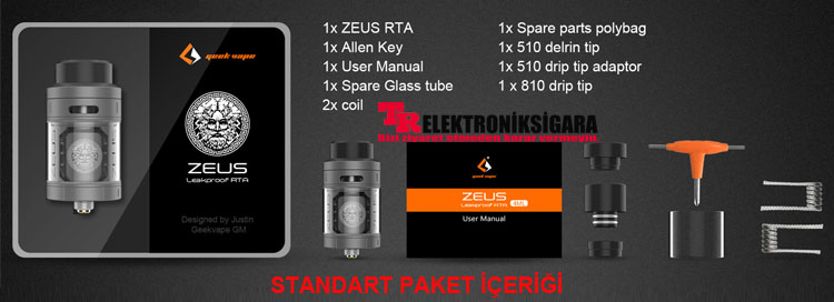 GeeKVape Zeus RTA Atomizer 4ml