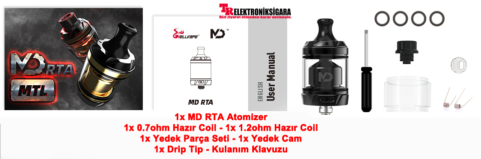 HellVape MD DL/MTL RTA Atomizer