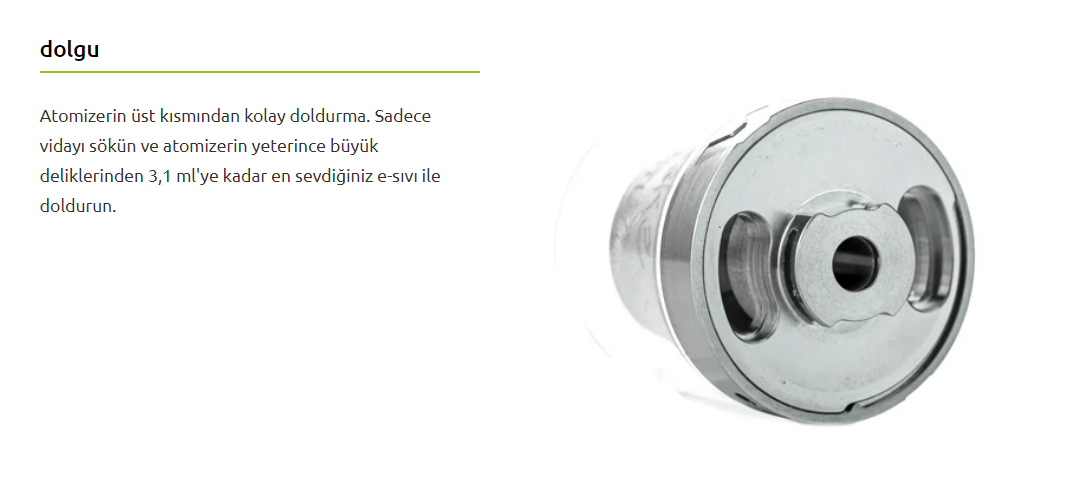 Augvape İntake MTL RTA Atomizer