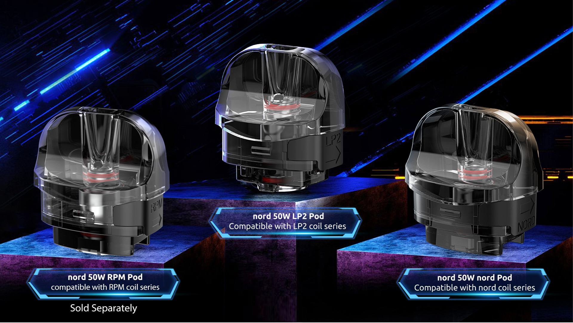 Smok Nord 50W Pod Mod Elektronik Sigara