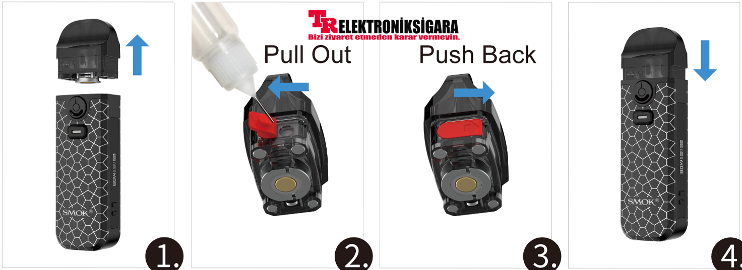 Smok Nord 4 80W Pod Mod Elektronik Sigara