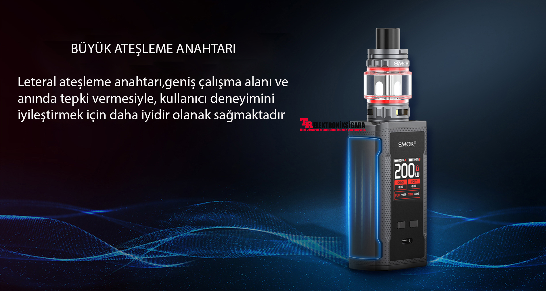 Smok R-Kiss 2 200W Kit TFV18 Mini Tank