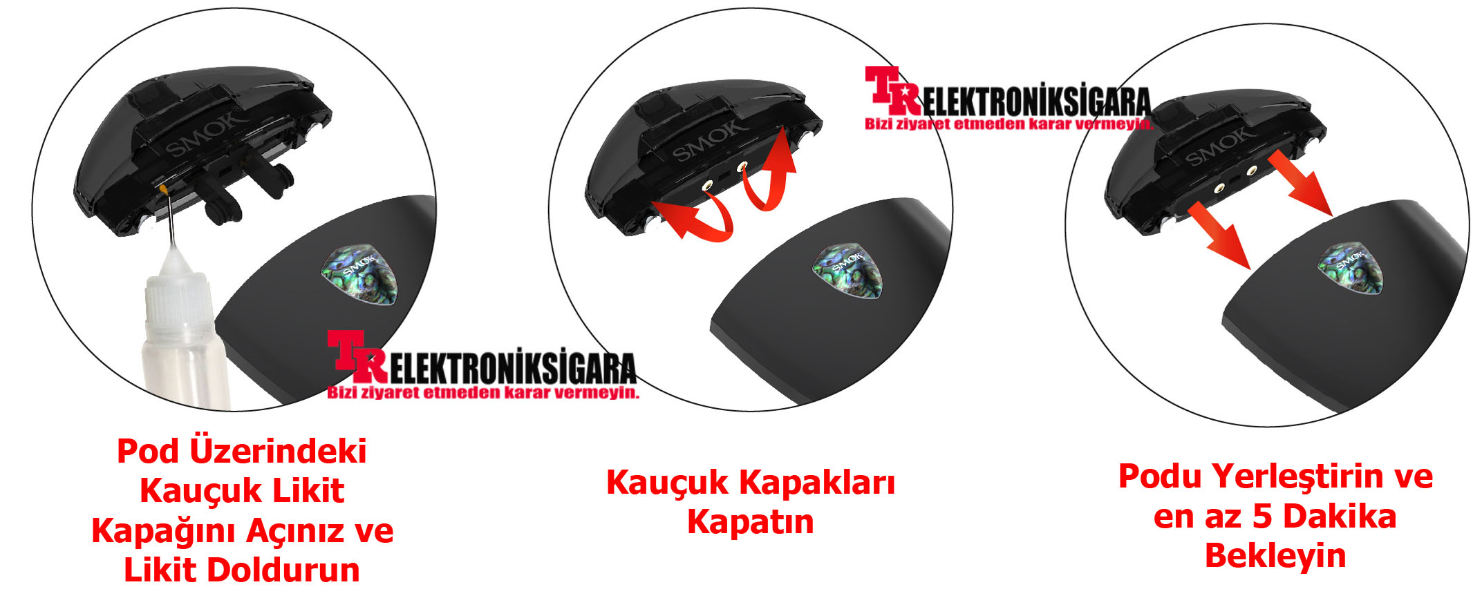 Smok Rolo Badge Pod Mod Elektronik Sigara