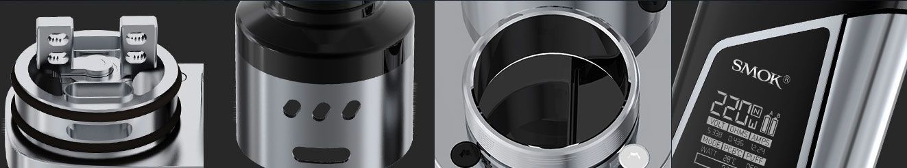 SMOK Skyhook RDTA BOX The Alien's Cloud Machine 220w