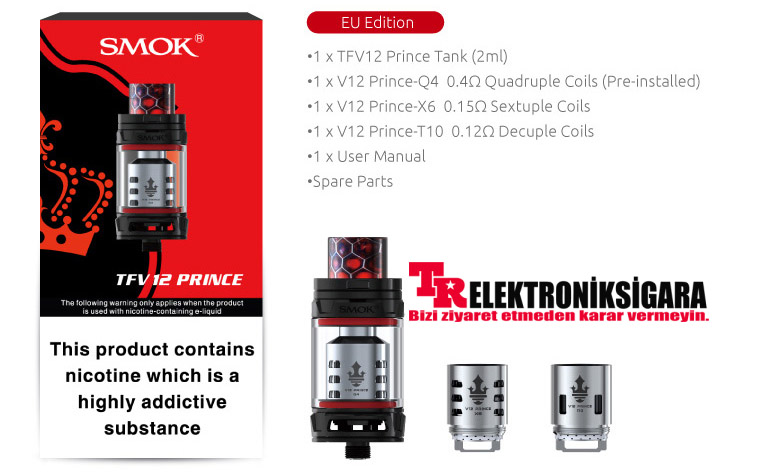 Smok TFV12 Prince Atomizer 8ML