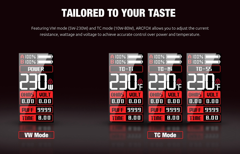 Smok Arcfox Kit 230W TFV18 Tank