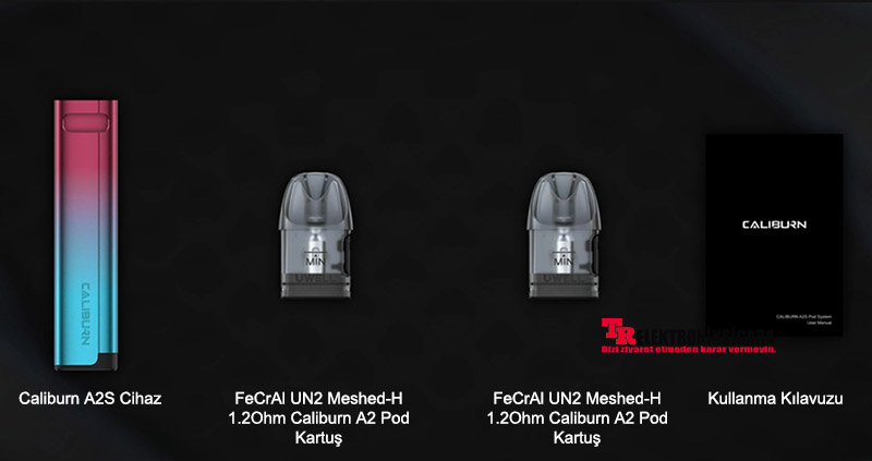 Uwell Caliburn A2S Pod Mod Elektronik Sigara