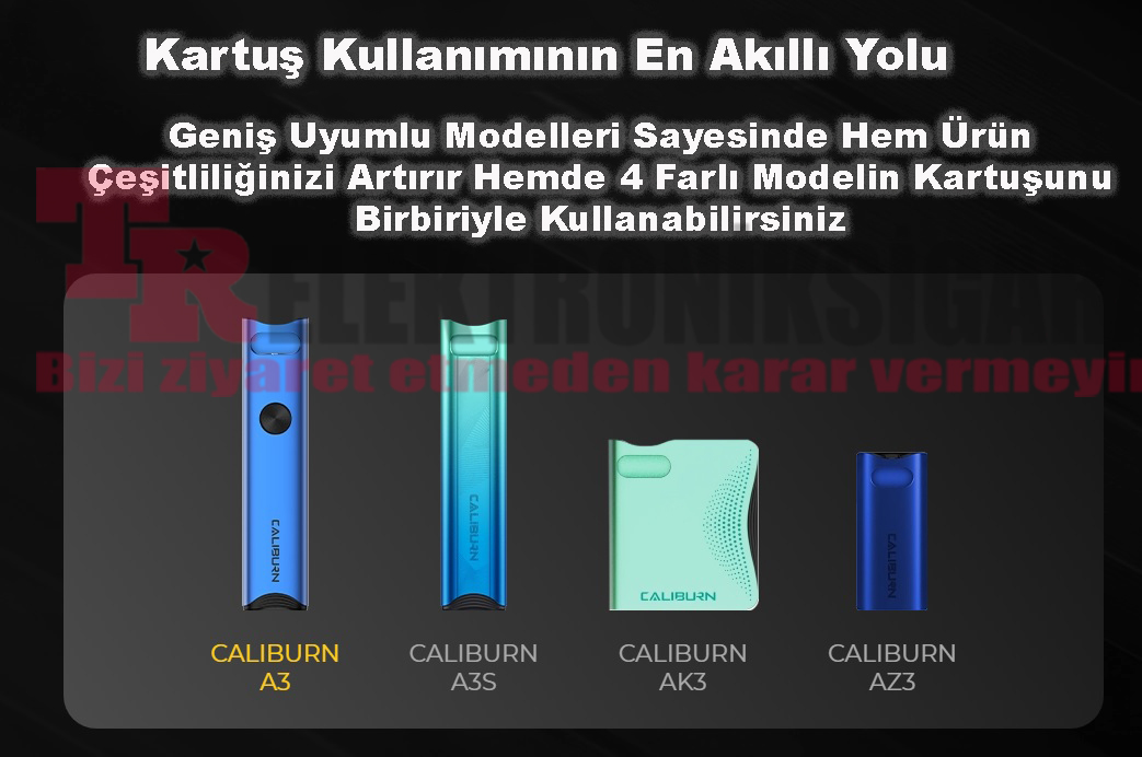 Uwell Caliburn AZ3 Pod Mod 17W Elektronik Sigara