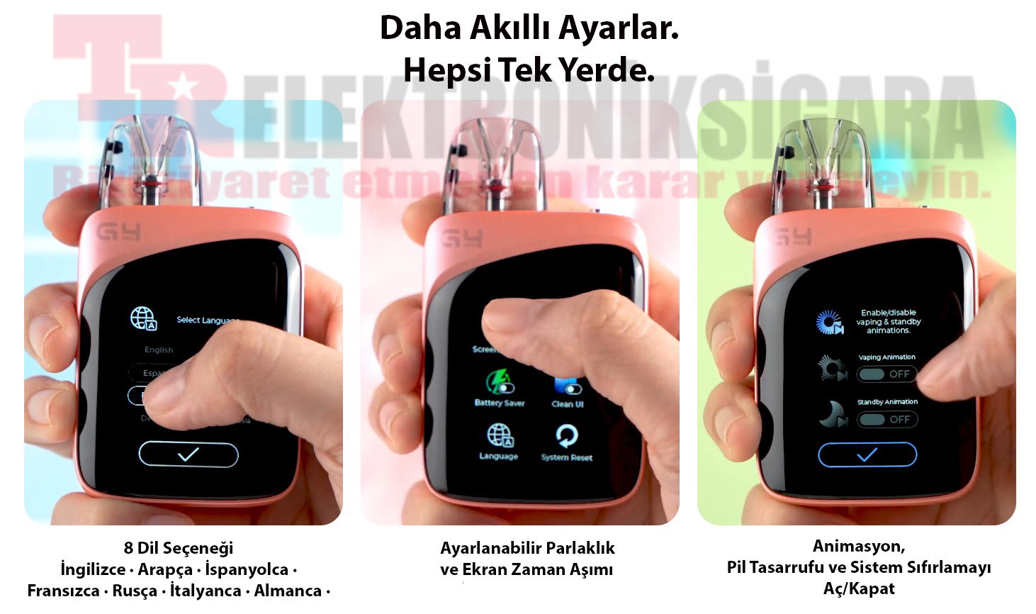 Uwell Caliburn G4 Pro Koko Pod Mod Elektronik Sigara