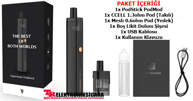 Vaporesso PodStick Pod Mod Elektronik Sigara