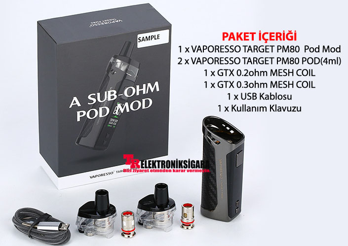 Vaporesso TARGET PM80 Sub Ohm 80w Pod Mod