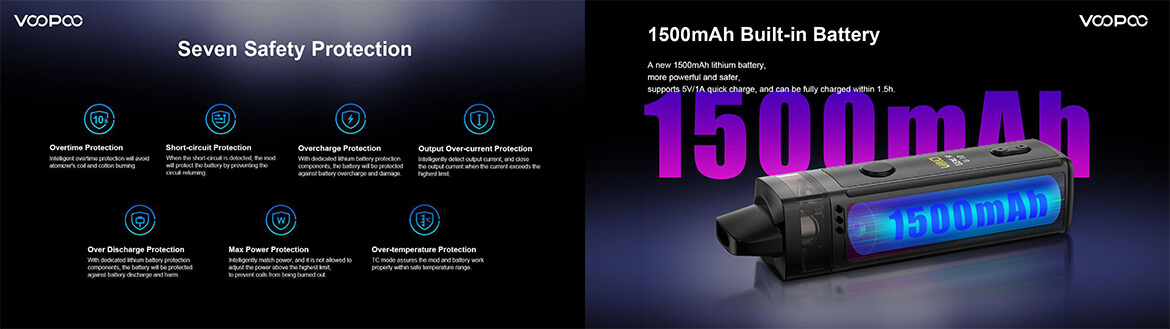 Voopoo VINCI  40W Pod Mod Elektronik Sigara