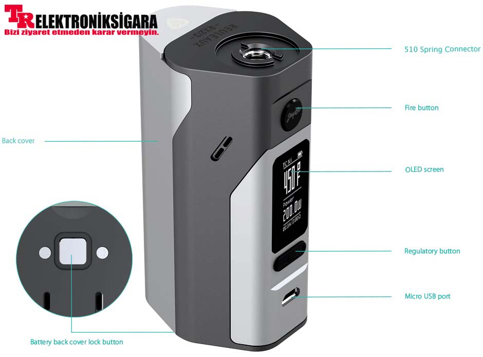 WISMEC Reuleaux RX2/3 Mod 