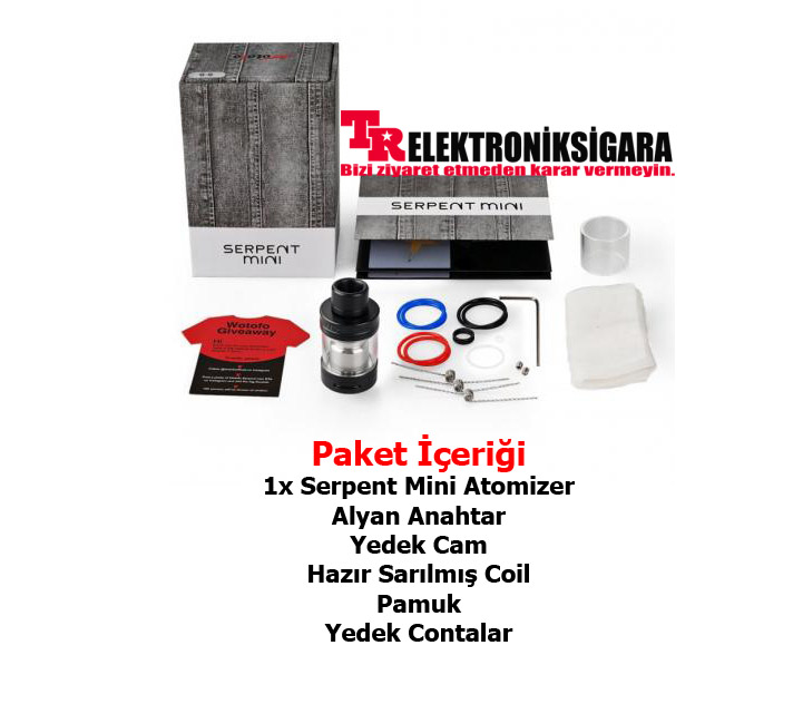 Wotofo Serpent Mini RTA Atomizer 