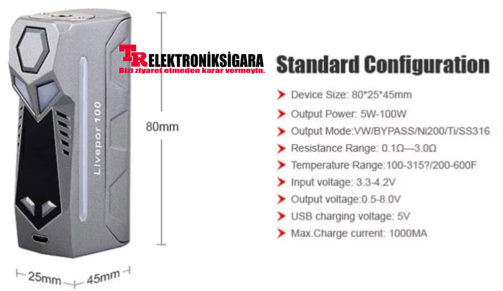 Yosta Livepor 100W Mod